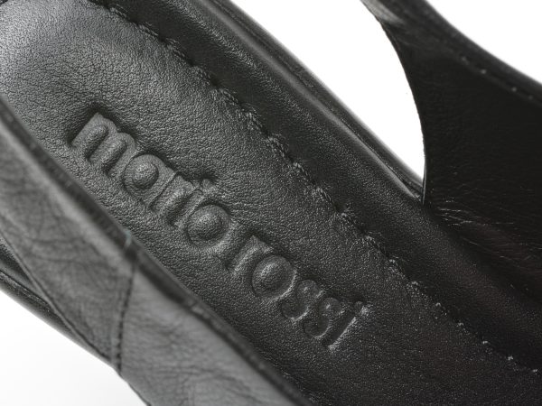 Sandale MARIO ROSSI negre, 3879401, din piele naturala