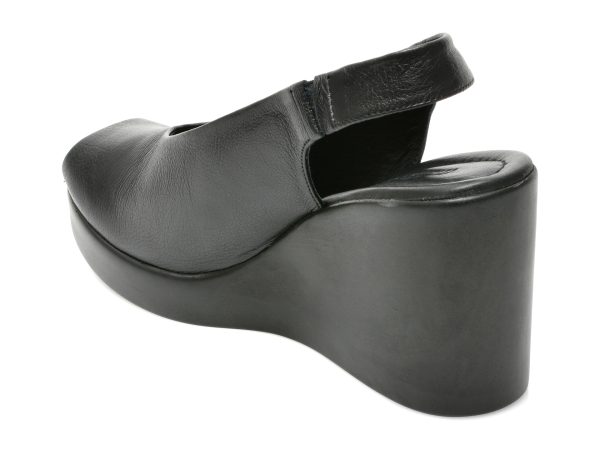 Sandale MARIO ROSSI negre, 3879401, din piele naturala