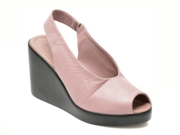 Sandale MARIO ROSSI roz, 3879401, din piele naturala