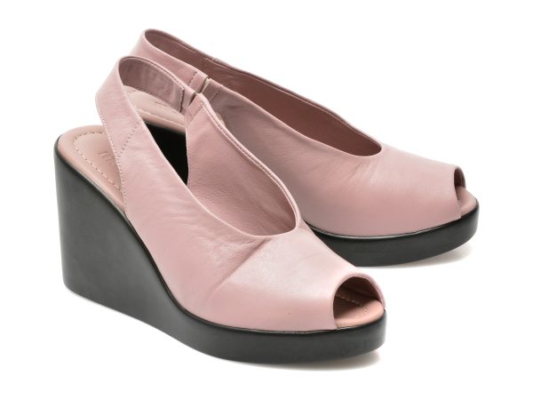 Sandale MARIO ROSSI roz, 3879401, din piele naturala