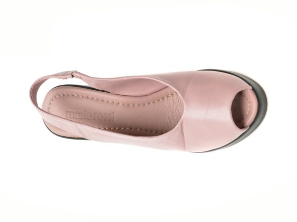 Sandale MARIO ROSSI roz, 3879401, din piele naturala