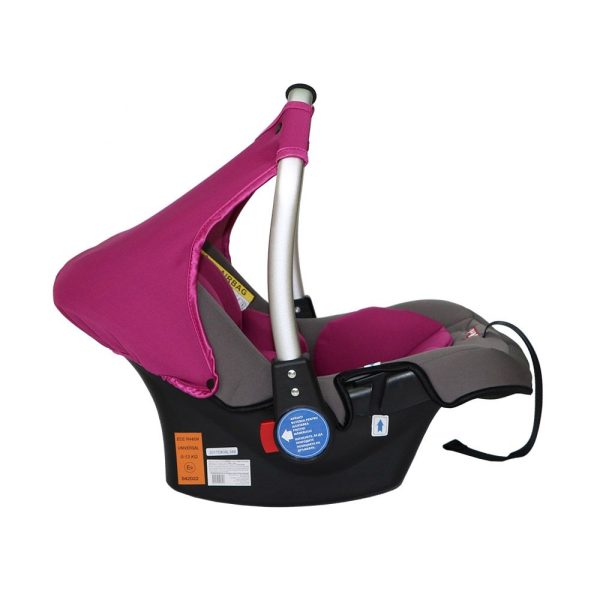 Scaun auto Bebino Bebe Plus Fucsia Gray 0-13 kg