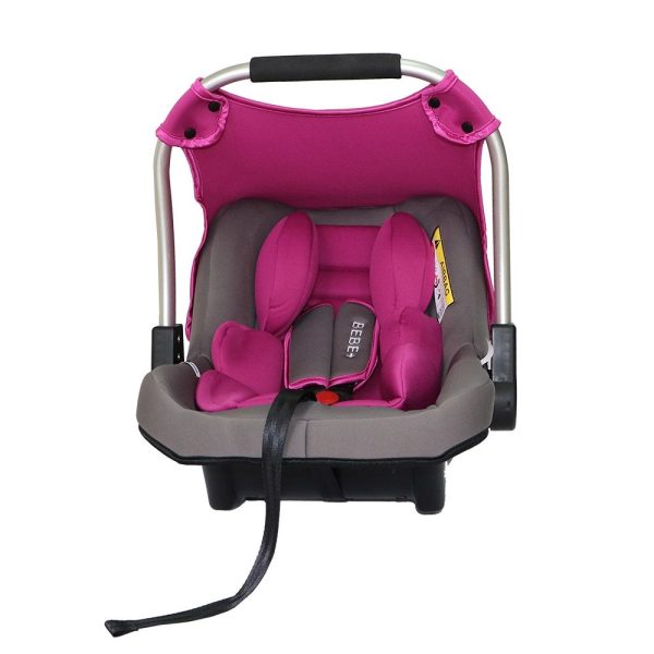 Scaun auto Bebino Bebe Plus Fucsia Gray 0-13 kg