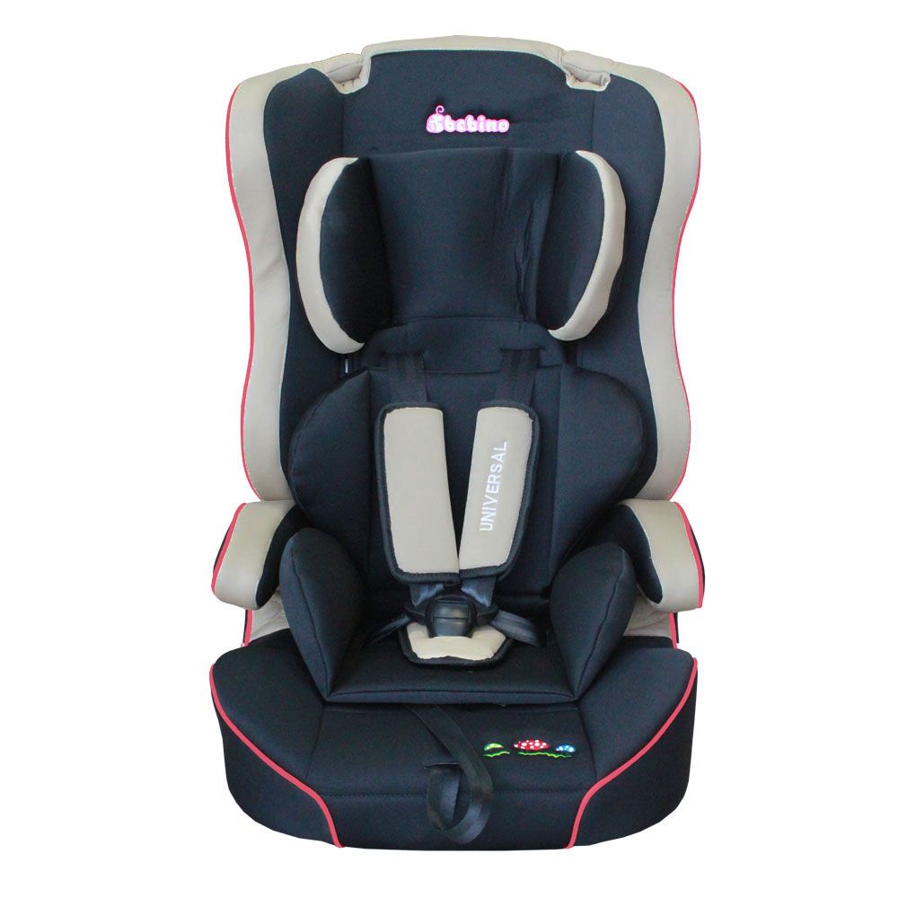 Scaun auto Bebino Universal Black/Light Brawn 9-36 kg