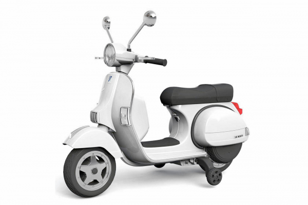scuter-electric-pentru-copii-vespa-roller-px150-premium-alb-408-5925.jpg Scuter electric pentru copii Piaggio PX150 70W 12V PREMIUM Alb