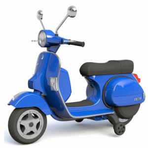 Scuter electric pentru copii Piaggio PX150 70W 12V PREMIUM Albastru