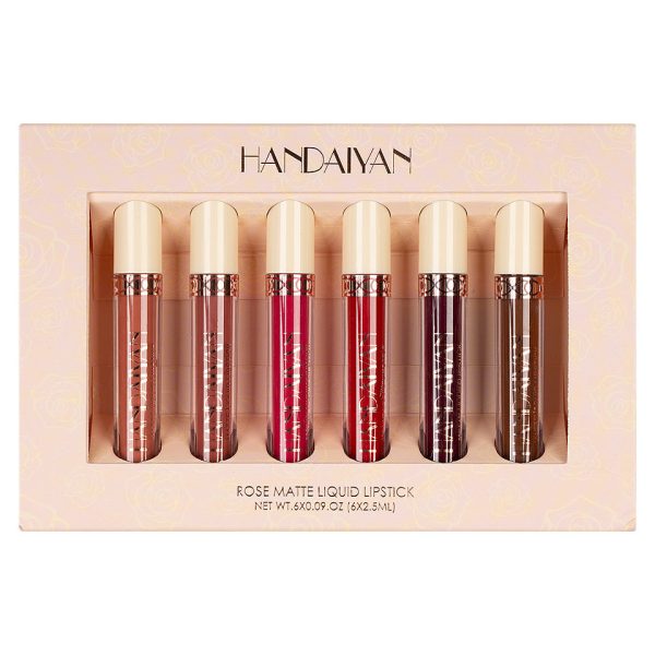 set-6-rujuri-lichide-mate-handaiyan-rose-matte-a8407198.jpg Set 6 Rujuri Lichide Mate Handaiyan Rose Matte #A