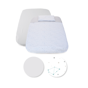 Set lenjerie patut Chicco Next 2 Me Forever, 3piese, zodiac