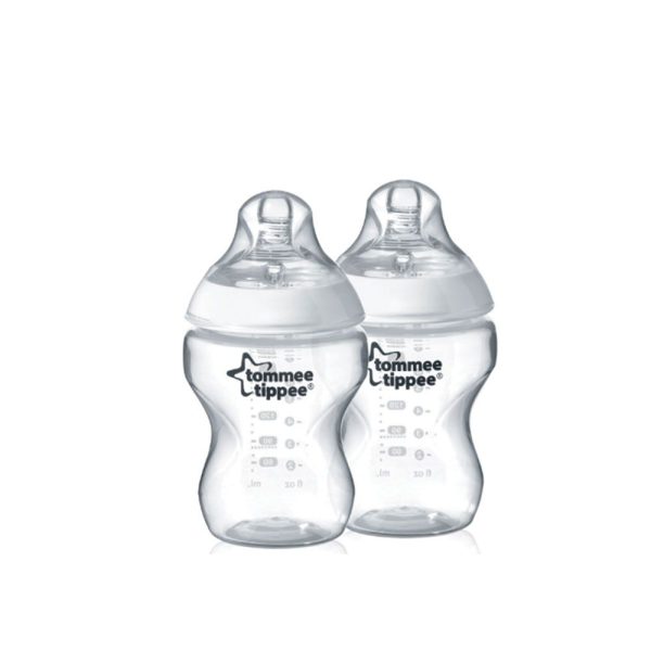 Set 2 biberoane Tommee Tippee Easy Vent 260 ml