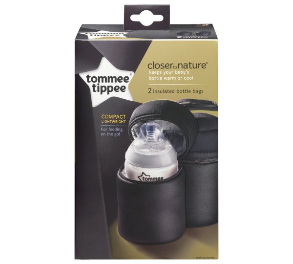 Set 2 termoizolatoare pentru biberoane Tommee Tippee