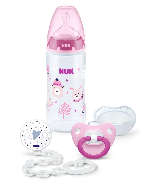 set_3_biberoane_polipropilena_nuk_winter_pink_300_ml_2.jpg Set 3 accesorii polipropilena Nuk Winter pink 300 ml