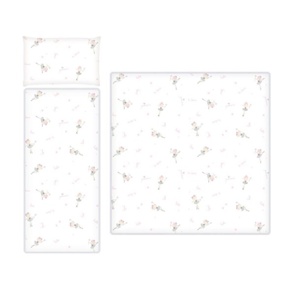 Set matlasat pentru carucior Lorelli Ranfors pink