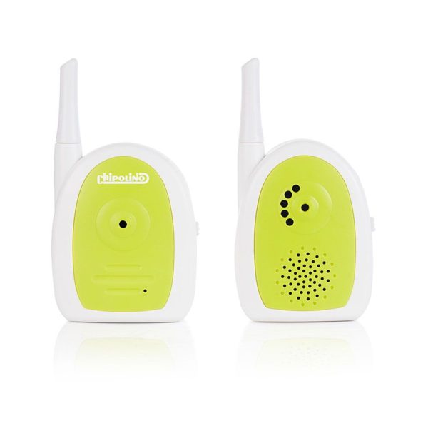 Sistem monitorizare audio bebelusi Chipolino Nano green