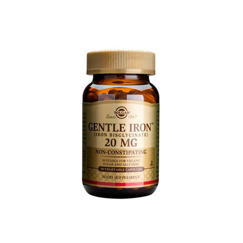 solgar-gentle-iron-20mg-90tab.jpg Gentle Iron™ 20mg 90 capsule | Solgar