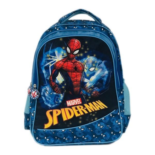 Ghiozdan maxi Spiderman, 3 compartimente