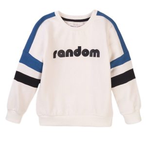 Bluza sport cu maneca lunga Minoti, Stereo, Random