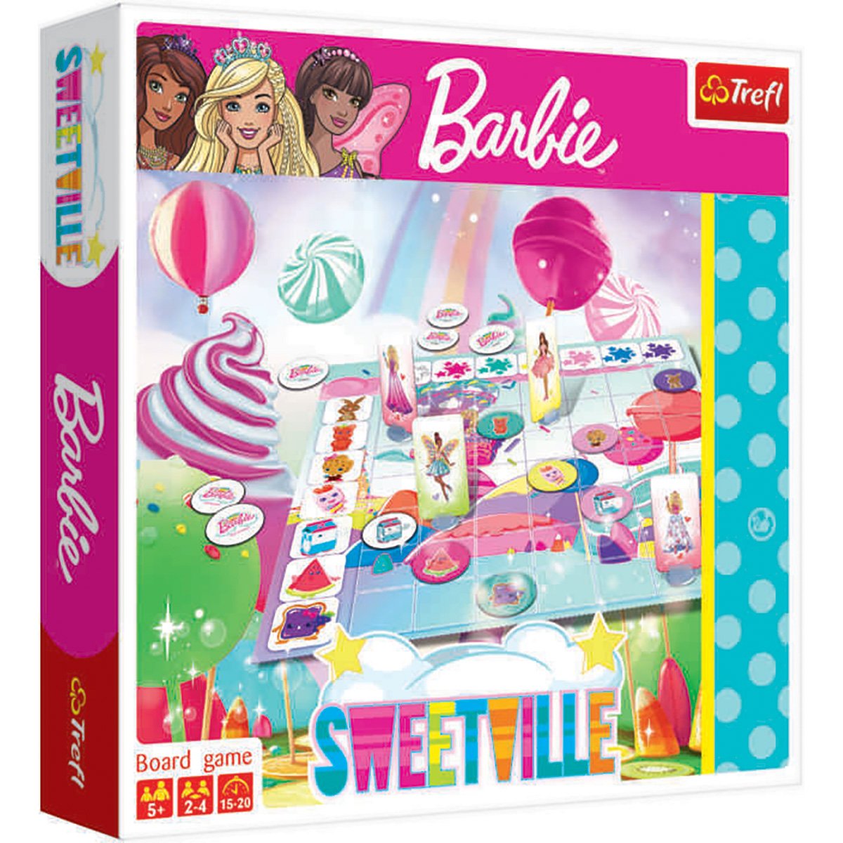 Joc de societate Trefl, Barbie Sweetville