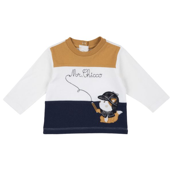 tricou-copii-chicco-albastru-68_38159_1_1631003759.jpg Tricou copii Chicco, 67475-61MFCO, albastru inchis