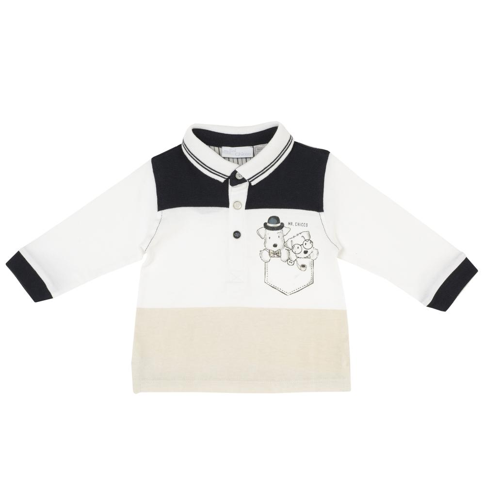 tricou-copii-chicco-maneca-lunga-alb-cu-albastru-33372_11550_1_1487927030.jpg Tricou copii Chicco, maneca lunga, alb cu albastru, 33372