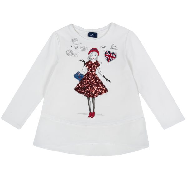 tricou-ml-110_32951_1_1600761789.jpg Bluza copii Chicco, alb cu imprimeu, 64878