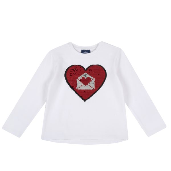 tricou-ml-122_34341_1_1603643762.jpg Bluza copii Chicco, alb cu paiete, 61650