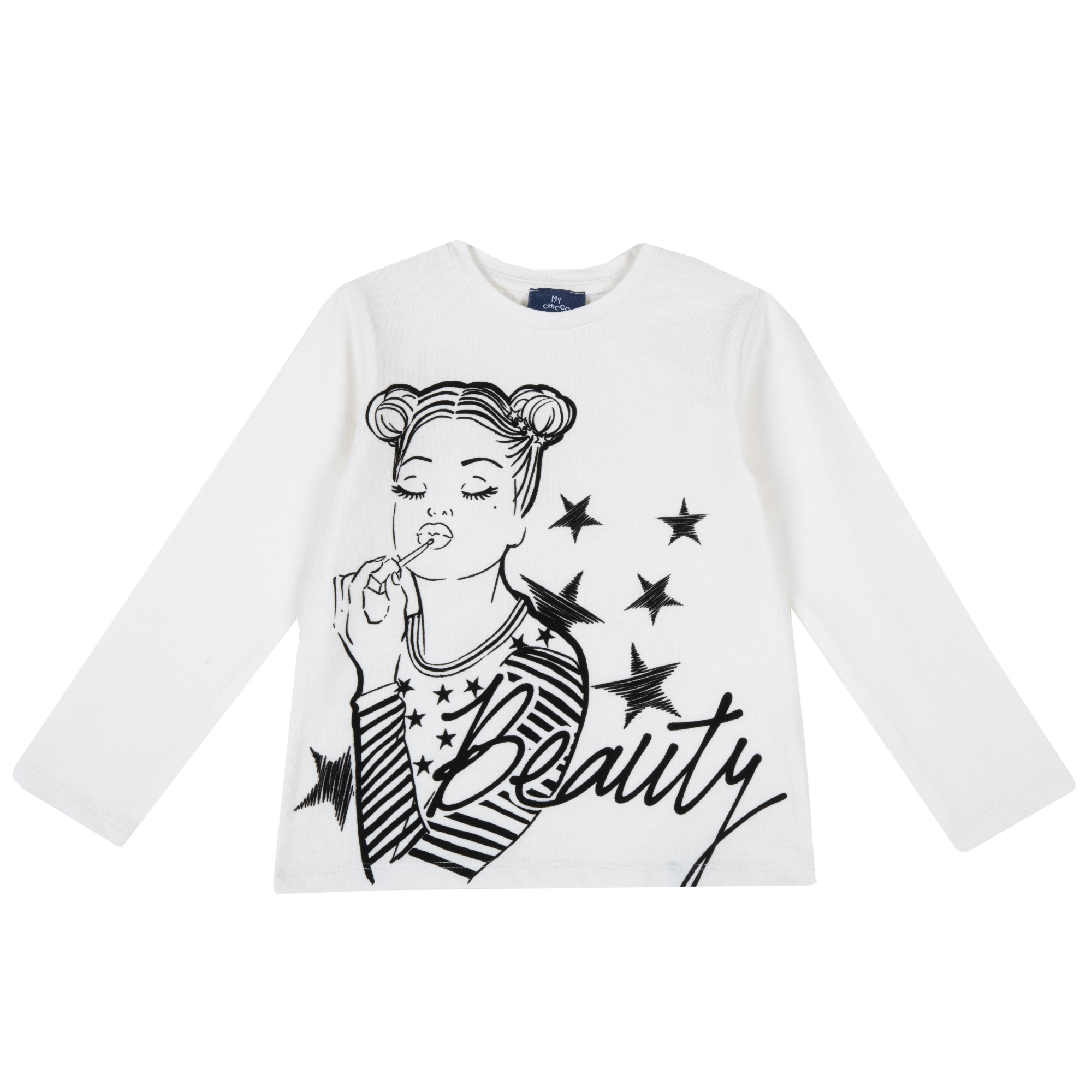 tricou-ml-122_34740_1_1602586288.jpg Bluza copii Chicco, alb cu model, 47646