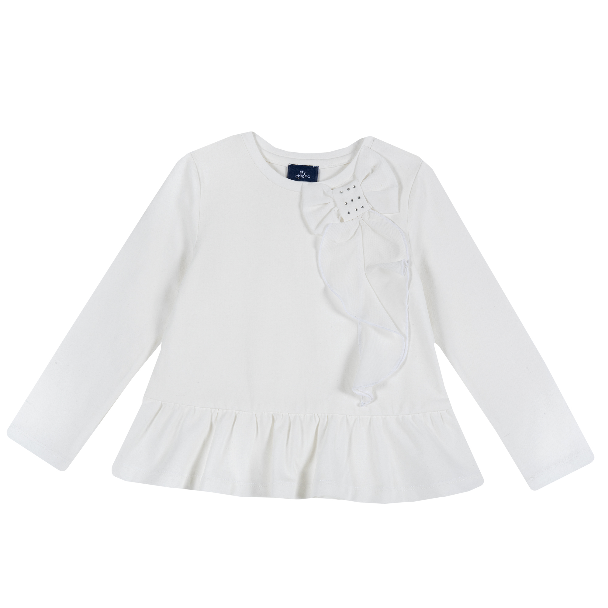 tricou-ml-128_33836_1_1599476125.jpg Bluza copii Chicco, aplicatii decorative, alb, 64840