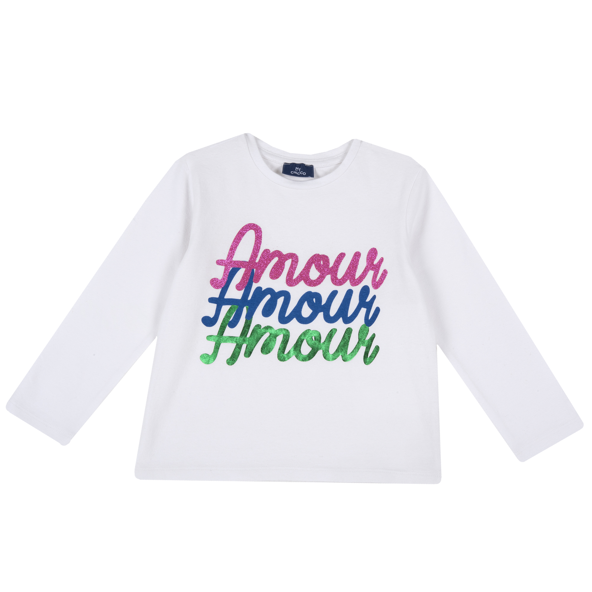 tricou-ml-128_34739_1_1602586551.jpg Bluza copii Chicco, alb cu roz, 47646