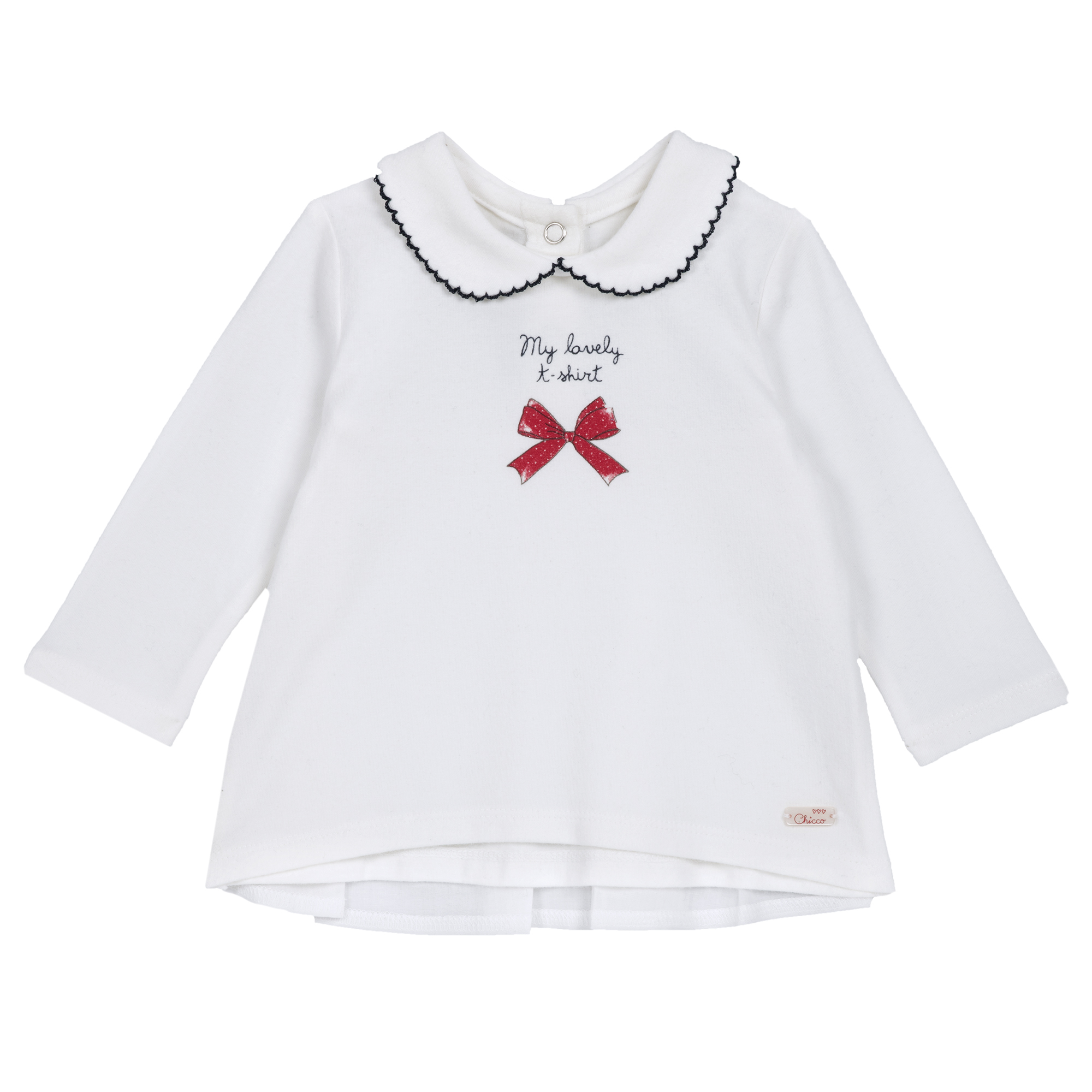 Tricou copii Chicco, alb