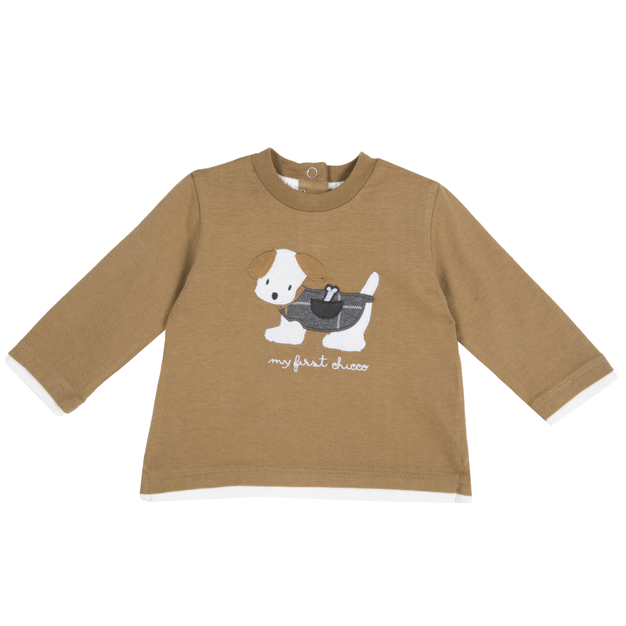 tricou-ml-56_32871_1_1600772425.jpg Bluza copii Chicco, maro cu aplicatii, 47597