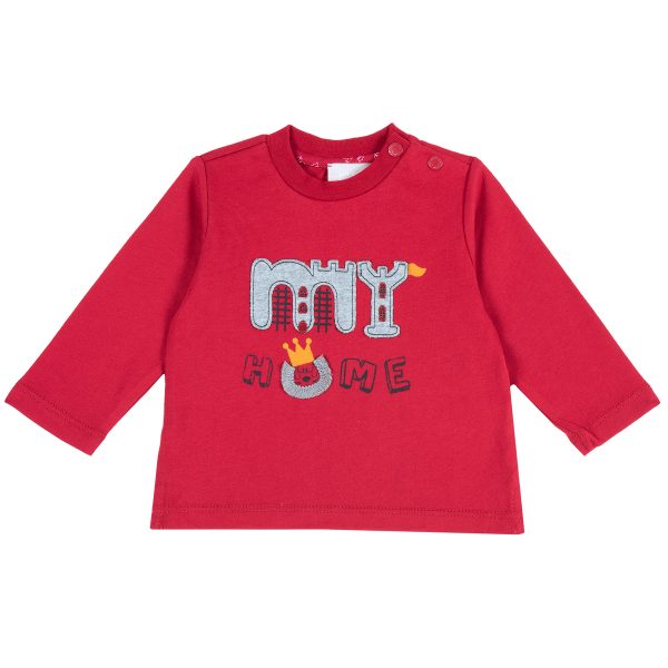 tricou-ml-80_33240_1_1600944042.jpg Bluza copii Chicco, rosu cu logo, 47789