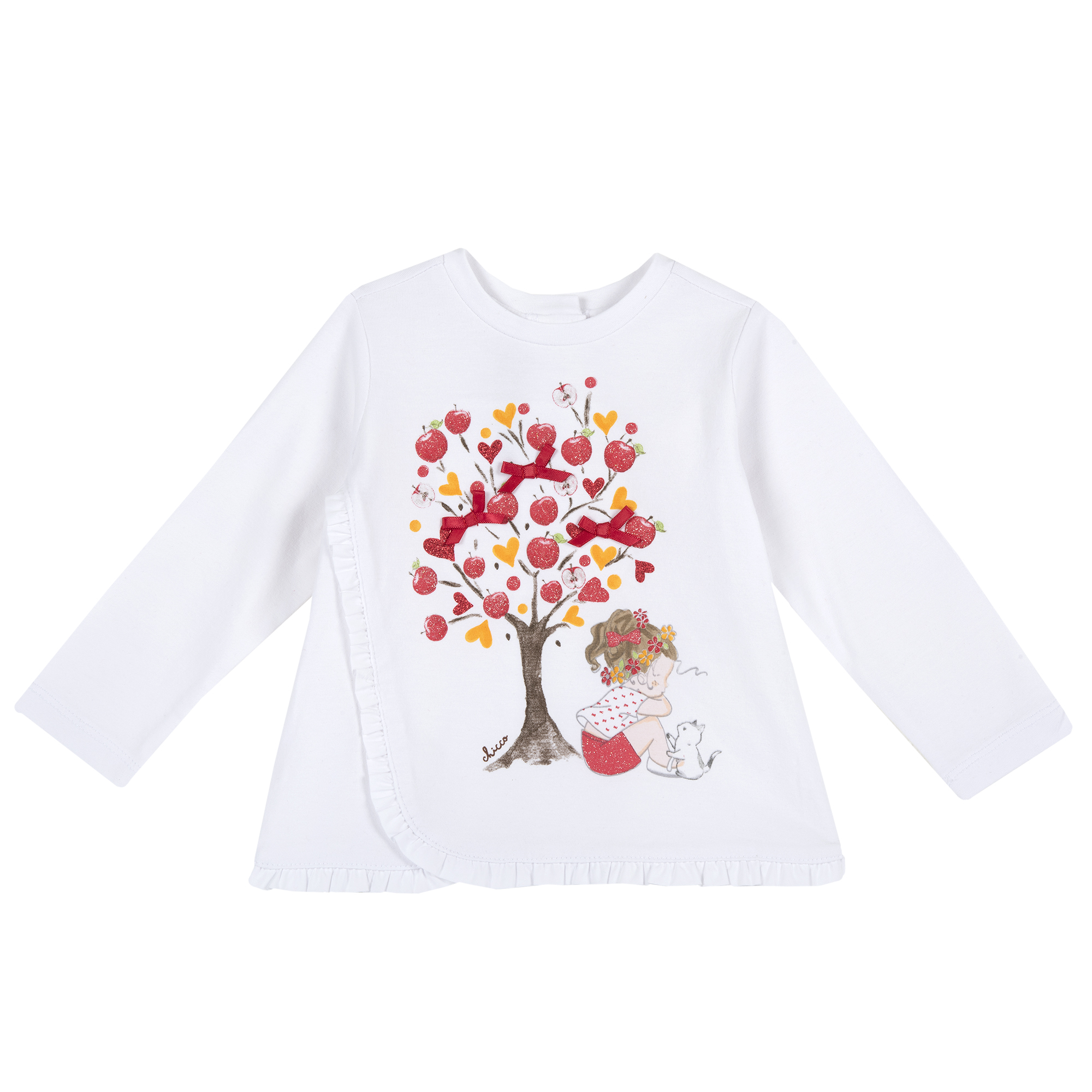 tricou-ml-86_30155_1_1588445476.jpg Bluza copii Chicco, alb cu imprimeu, 06882