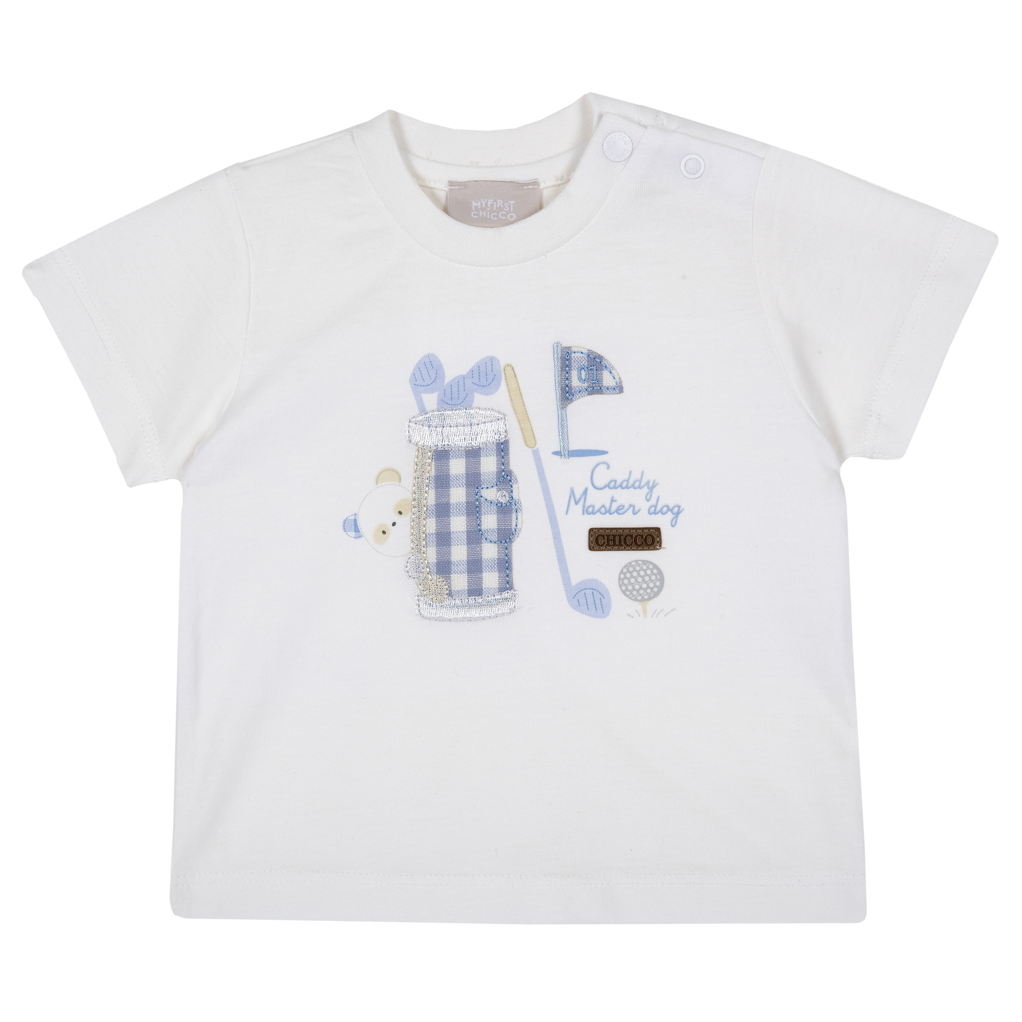 Tricou copii Chicco, alb, 06908