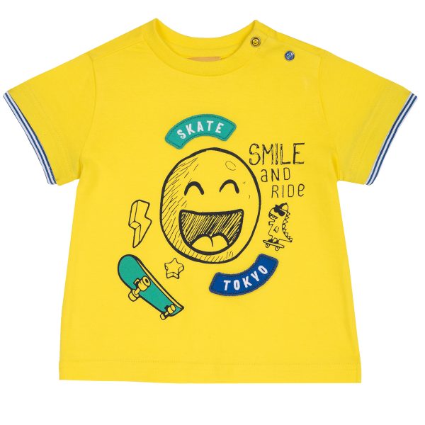 tricou-ms-92_31236_1_1586500057.jpg Tricou copii Chicco, galben deschis, 06904