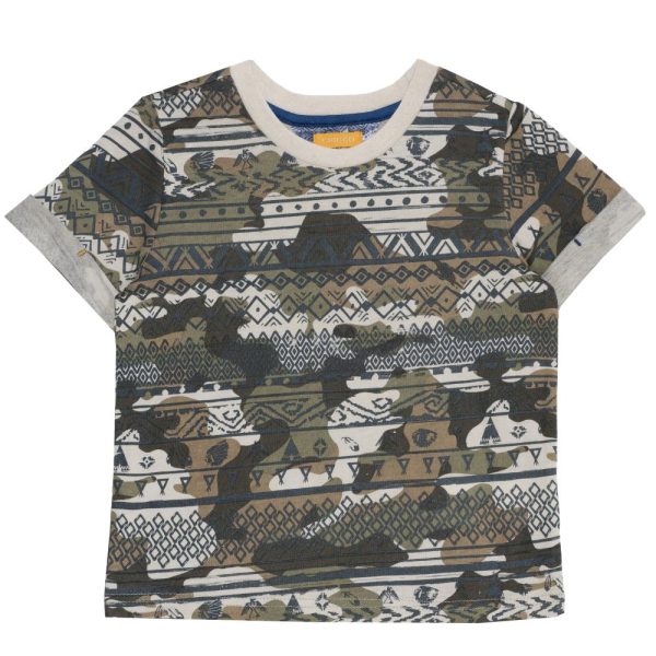 tricou-ms_11766_1_1490849879.jpg Tricou pentru copii, Chicco, maneca scurta, maro cu model
