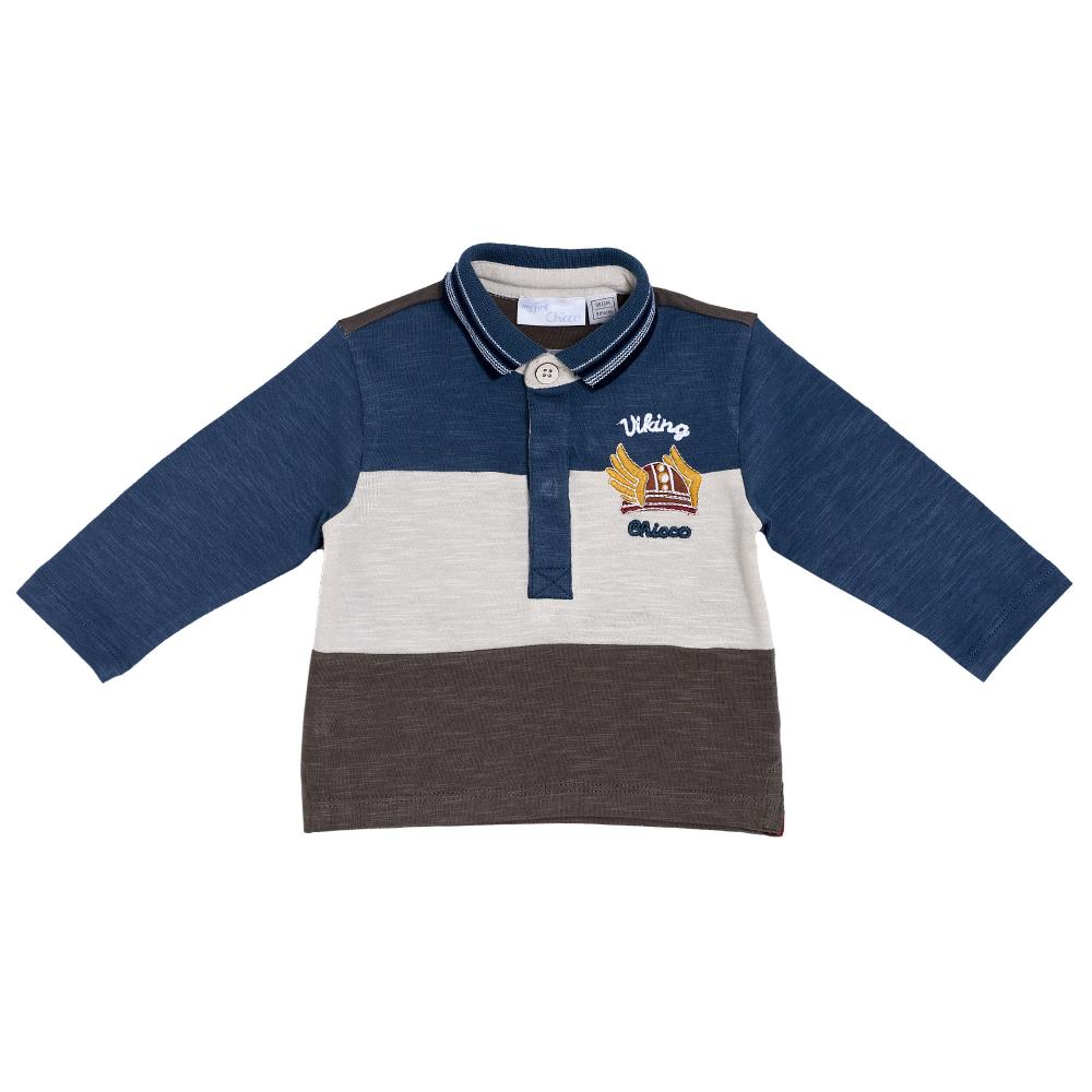 tricou-polo-maneca-lunga-chicco-maro-cu-dungi-jerse-33336_10798_1_1471594074.jpg Bluza Chicco, maro cu dungi, jerse, 33336