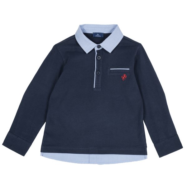 Tricou copii Chicco, albastru