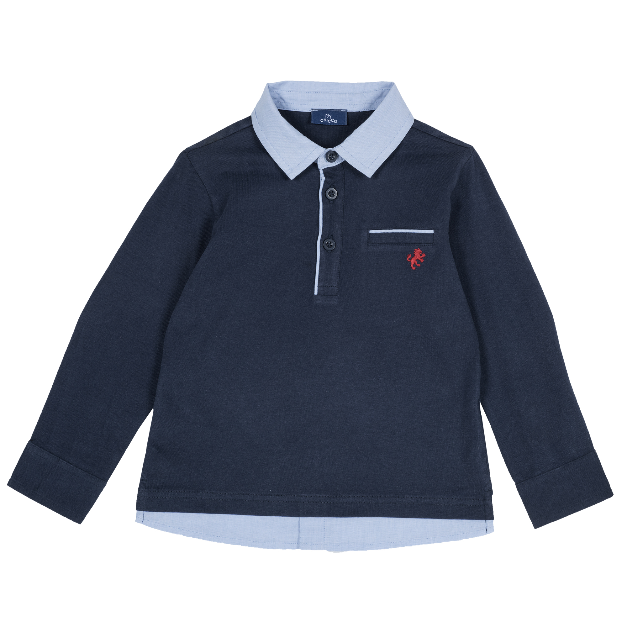 Tricou copii Chicco, albastru