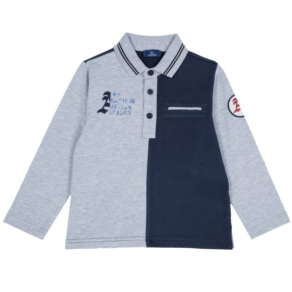 Tricou copii Chicco, gri