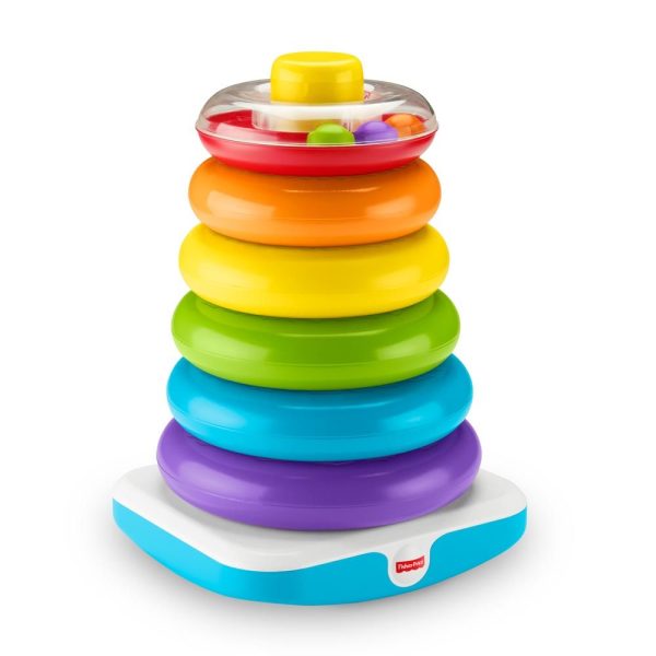 turn_gigant_cu_inele_fisher_price_rock_a_stack_1.jpg Turn gigant cu inele Fisher Price Rock A Stack