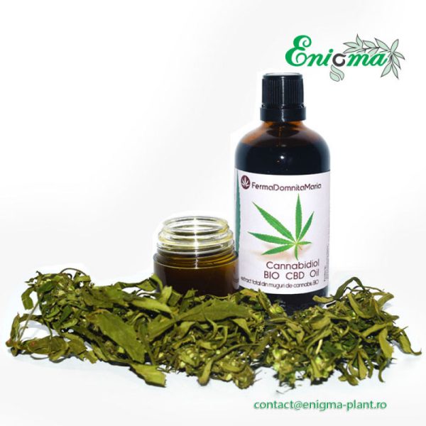 Ulei Cbd Full Plant Extract - Cannabidiol 1350Mg/100Ml Sticla