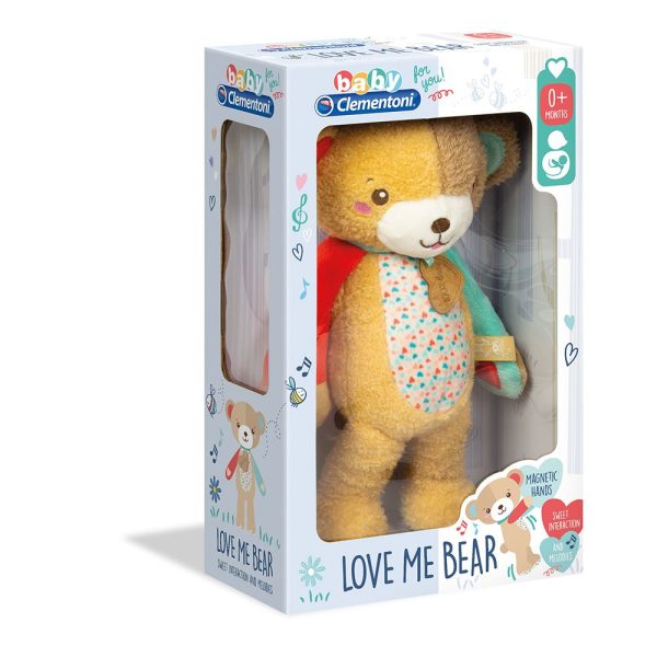 zornaitoare_nou_nascut_clementoni_baby_bear.jpg Jucarie de plus muzicala Clementoni Baby Bear