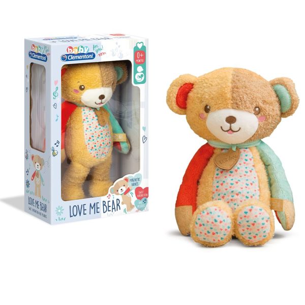 zornaitoare_nou_nascut_clementoni_baby_bear_asd.jpg Jucarie de plus muzicala Clementoni Baby Bear