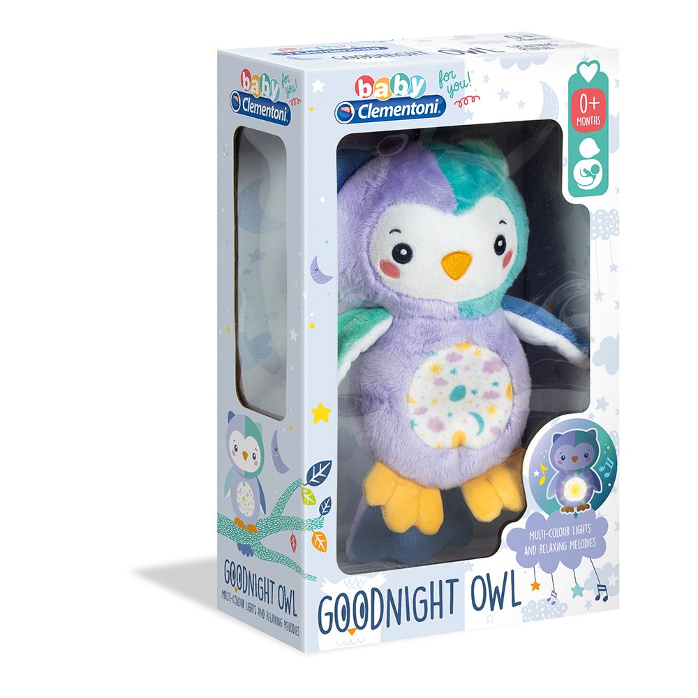 Jucarie de plus muzicala Clementoni Bufnita Baby Owl