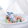 zornaitoare_nou_nascut_clementoni_baby_owl_ads.jpg Jucarie de plus muzicala Clementoni Bufnita Baby Owl