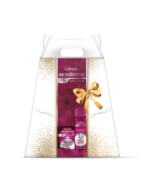 4434-caseta-cadou-crema-antirid-hidratanta-deodorant-gerovital-h3-evolution.png Borsetă Cadou Gerovital H3 Evolution: Cremă Antirid Intens Hidratantă Spf 10, Deodorant Saphhire Woman