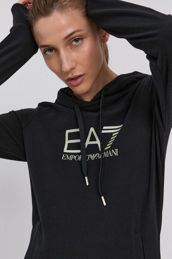 AA00-BLD00Z_99X_F1.jpg EA7 Emporio Armani Bluză femei, culoarea negru, material neted