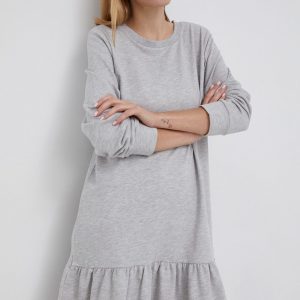 AA00-SUD05W_09X_F1.jpg Only Rochie culoarea gri, mini, oversize