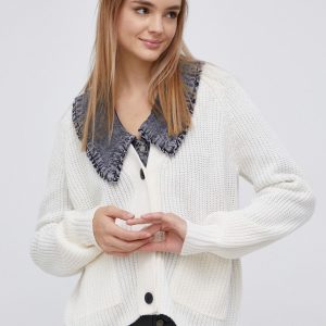 AA00-SWD05P_01X_F1.jpg Noisy May Cardigan femei, culoarea crem, calduros