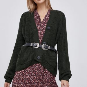 AA00-SWD05P_77X_F1.jpg Noisy May Cardigan femei, culoarea verde, calduros